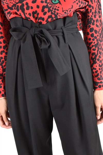 Shop Red Valentino Trousers In Black
