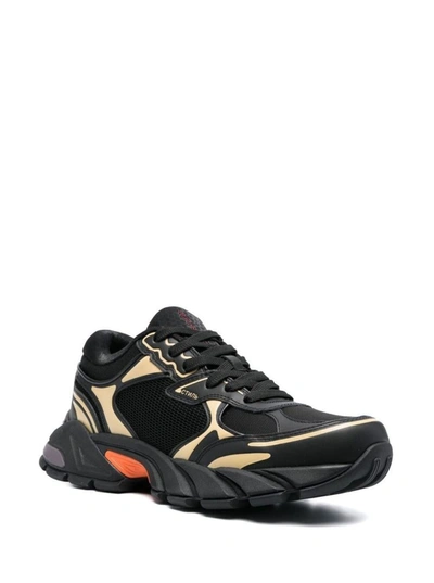 Heron Preston Block Stepper Low Top Sneakers In Black