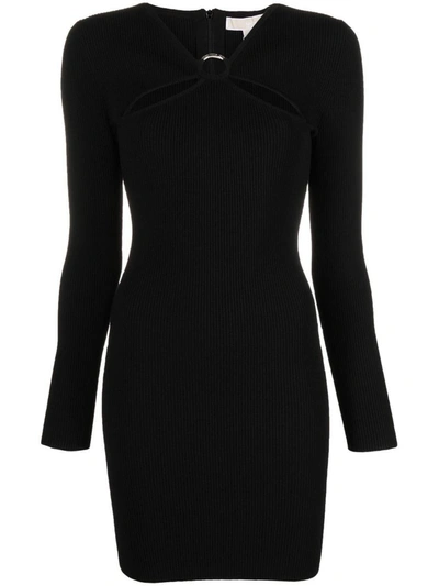 Shop Mmk Michael Kors Mini Dress In Black