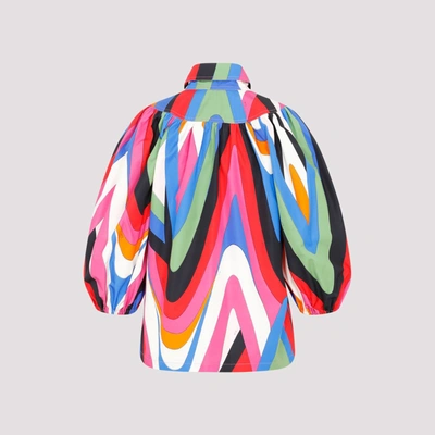Shop Pucci Emilio   Multicolor Cotton Shirt In Multicolour