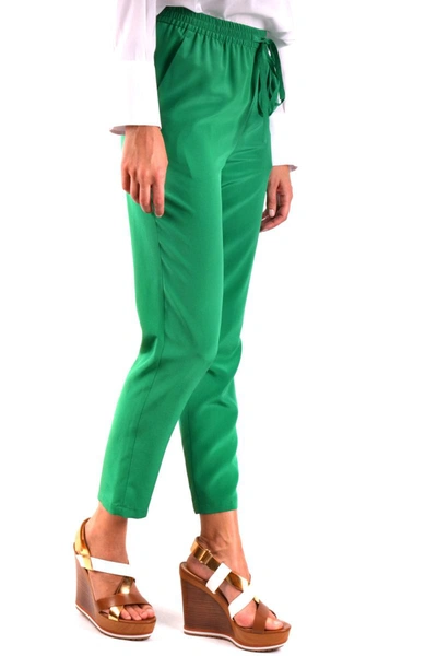 Shop Red Valentino Trousers In Green