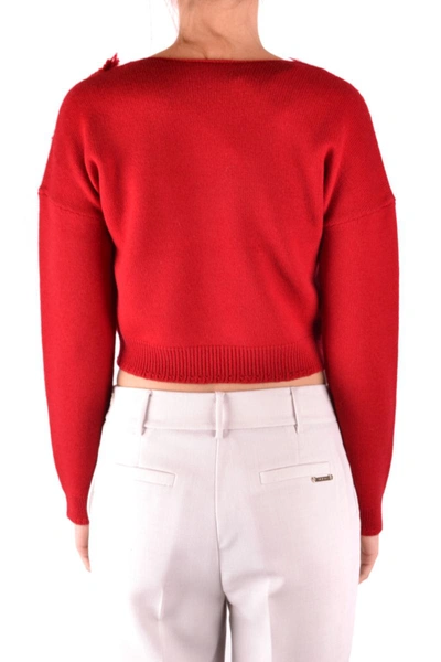 Shop Red Valentino Sweaters In Burgundy