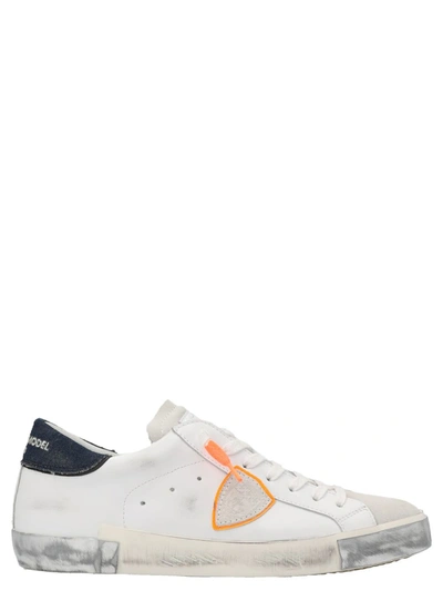 Shop Philippe Model 'prsx' Sneakers In White