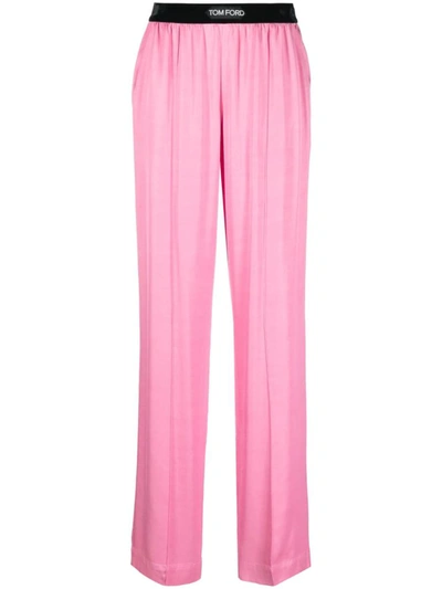 Shop Tom Ford Pants Clothing In Pink &amp; Purple