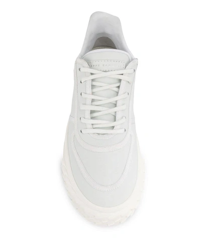 Shop Giuseppe Zanotti Blabber Moxie Sneakers In White