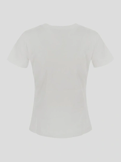 Shop Dolce & Gabbana Interlock Dg Logo T-shirt In Biancoottico