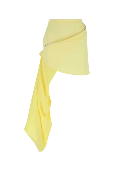 Shop Jw Anderson Skirts In Yellow