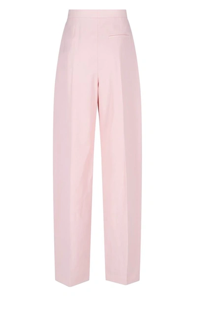 Shop Alexander Mcqueen Trousers In Pink