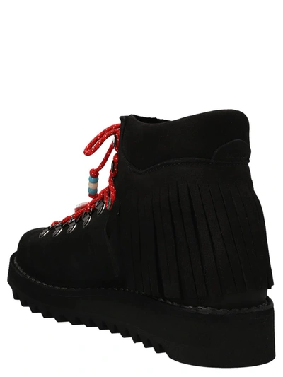 Shop Alanui X Diemme 'roccia' Ankle Boots In Black