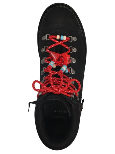 Shop Alanui X Diemme 'roccia' Ankle Boots In Black