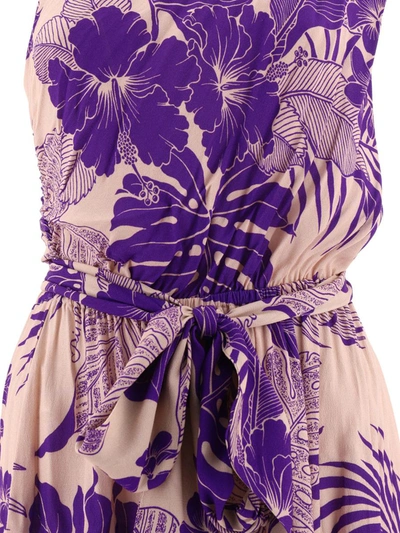 Shop Pinko "agave" Dress In Purple