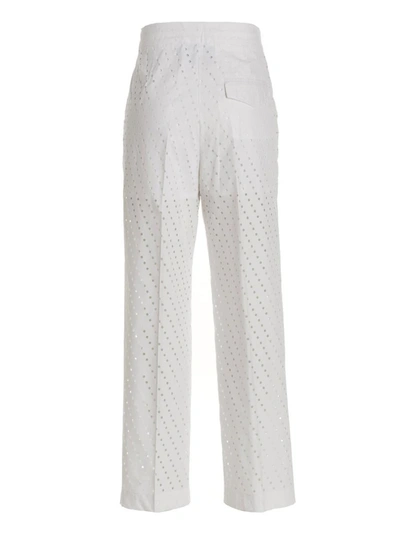 Shop Nude Visible Button Jeans In White