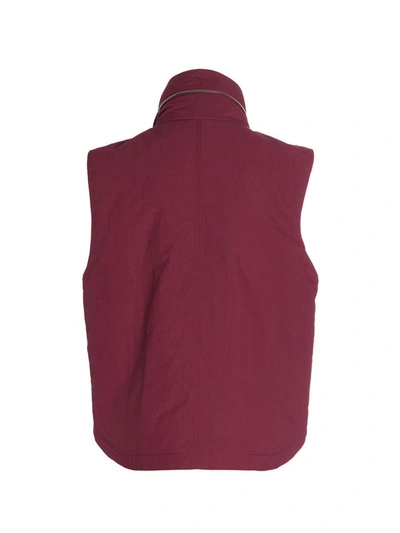 Shop Moncler Genius X J.w.'tryphan' Vest In Fuchsia
