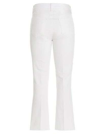 Shop L Agence L'agence 'kendra' Jeans In White