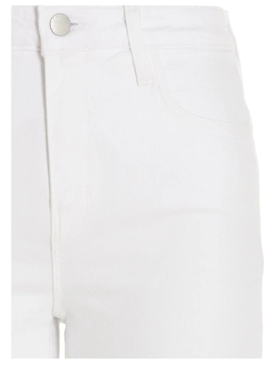 Shop L Agence L'agence 'kendra' Jeans In White