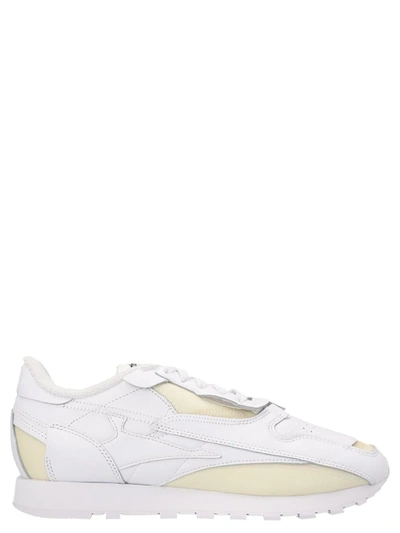 Shop Maison Margiela X Reebok 'project 0 Cl Memory Of V2' Sneakers In White