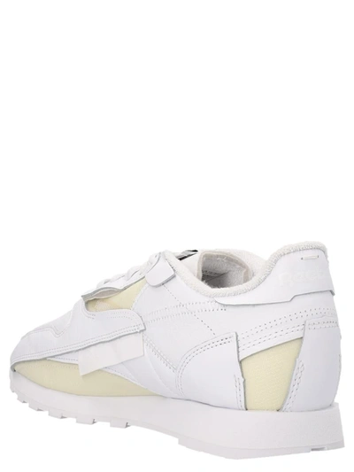 Shop Maison Margiela X Reebok 'project 0 Cl Memory Of V2' Sneakers In White