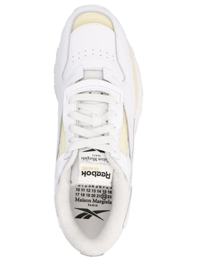 Shop Maison Margiela X Reebok 'project 0 Cl Memory Of V2' Sneakers In White