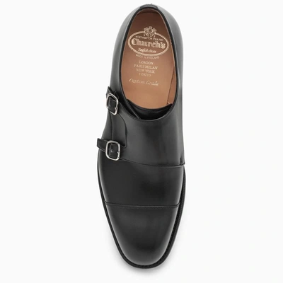 Shop Church's Monk Strap Cowes 173 Derby Shoes In Black