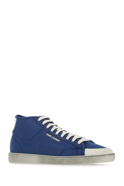 Shop Saint Laurent Sneakers In Blue