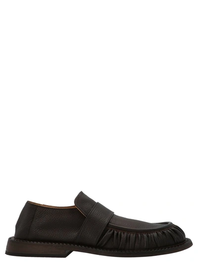 Shop Marsèll 'alluce' Loafers In Brown
