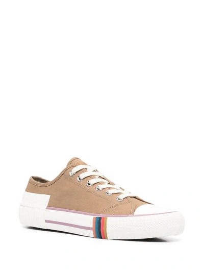 Shop Paul Smith Striped Shoes In Brown