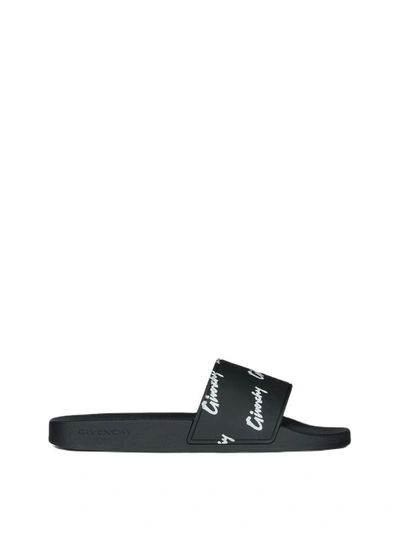 Shop Givenchy Sandals In Black