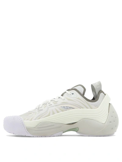 Shop Lanvin "flash-x" Sneakers In White