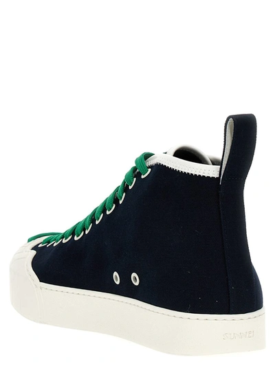Shop Sunnei 'isi' Sneakers In Blue