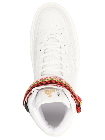 Shop Lanvin 'montantes Curbies 2' Sneakers In White