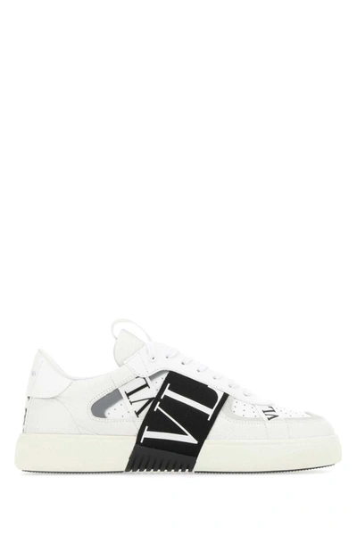 Shop Valentino Garavani Sneakers In White