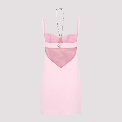 Shop Attico The   Coco Mini Dress In Pink &amp; Purple