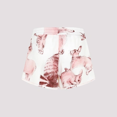 Shop Stella Mccartney Shorts Pants In Pink &amp; Purple