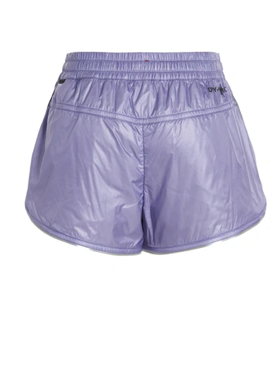 Shop Moncler Grenoble Technical Shorts In Purple