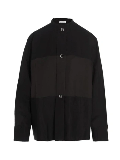 Shop Jil Sander 'q 10' Shirt In Black