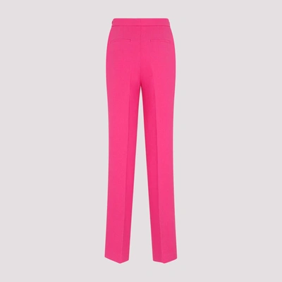 Shop Gabriela Hearst Vesta Pants In Pink &amp; Purple