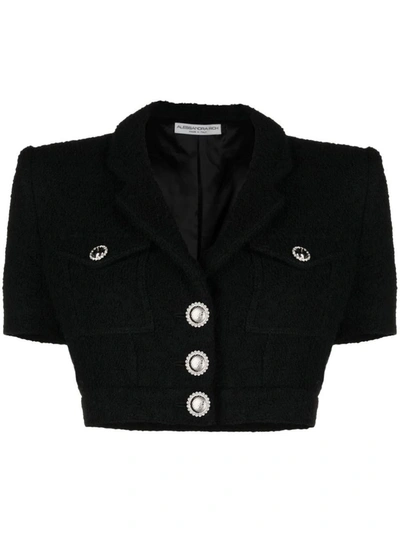 Shop Alessandra Rich Jacket Clothing In Black