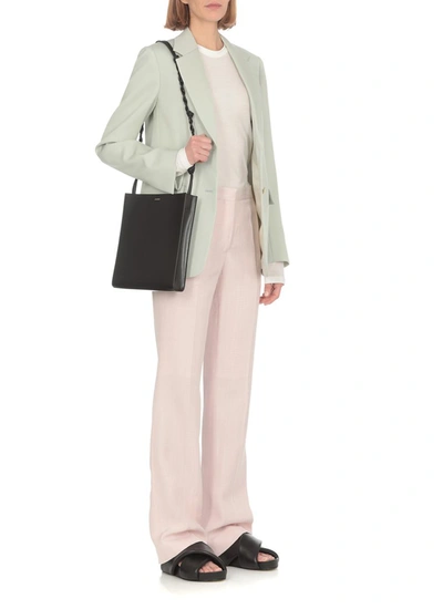 Shop Jil Sander Trousers Pink