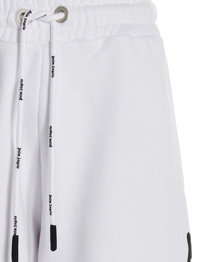 Shop Palm Angels 'i Love Pa' Joggers In White