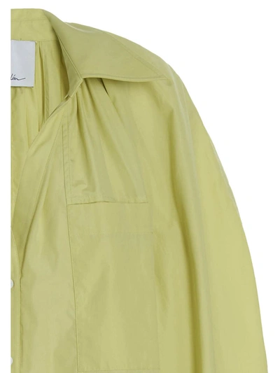 Shop 3.1 Phillip Lim / フィリップ リム 3.1 Phillip Lim Poplin Shirt Dress In Yellow