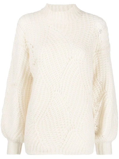 Shop Agnona Knitwear In White