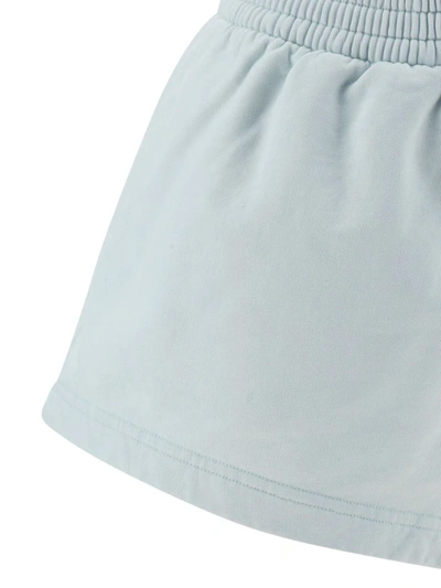 Shop Balenciaga Bermuda Shorts In Dirty White