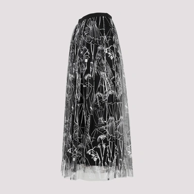Shop Akris Skirt In Black