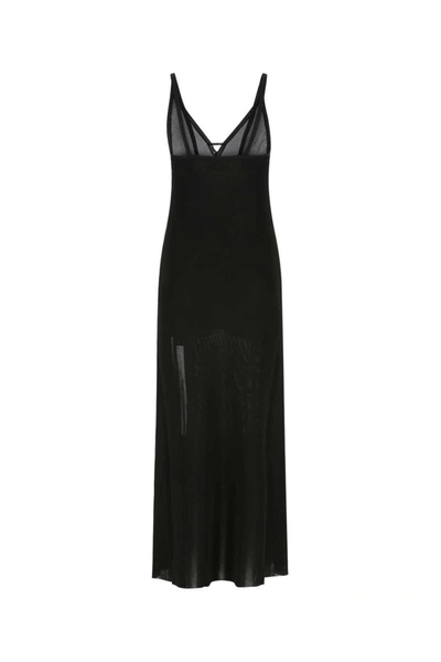 Shop Ami Alexandre Mattiussi Ami Long Dresses. In Black