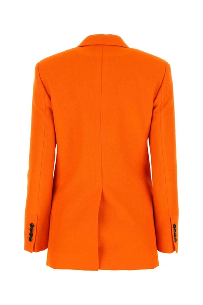 Shop Ami Alexandre Mattiussi Ami Paris Jackets And Vests In Orange