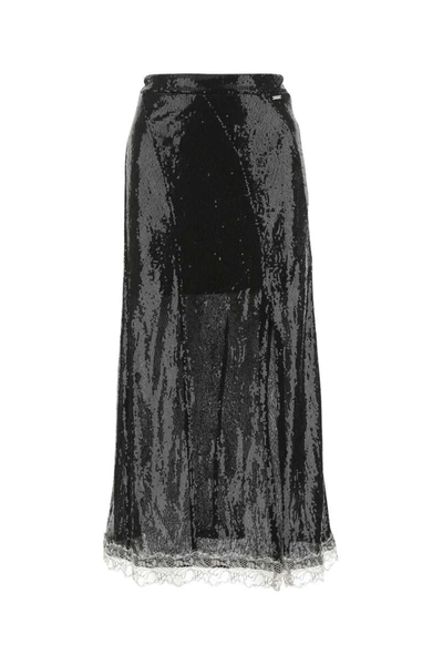 Shop Koché Koche Skirts In Black