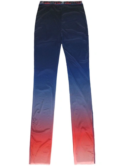 Shop Ottolinger Tailored Trousers In Blue