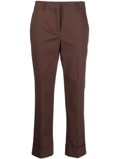 Shop Incotex Pants Clothing In Brown