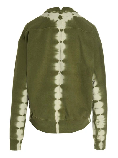 Shop Proenza Schouler White Label Tie Dye Sweatshirt In Green