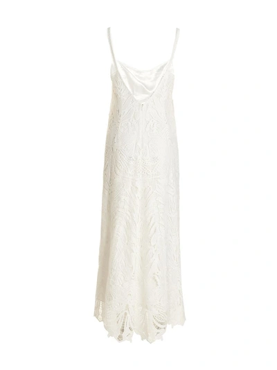 Shop Ungaro 'avery' Long Dress In White